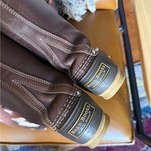 Bean Boots by L.L. Bean - Brown Leather Men's Shoes